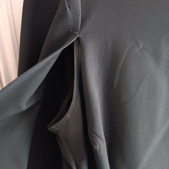 Eloquii 18 black cape dress - Picture 4 of 6